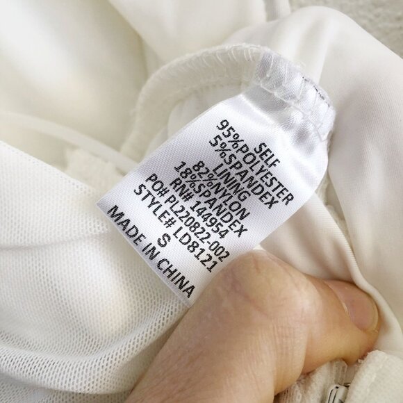 12TH TRIBE Bodycon Balloon Sleeve Dress Size Small - Picture 8 of 9